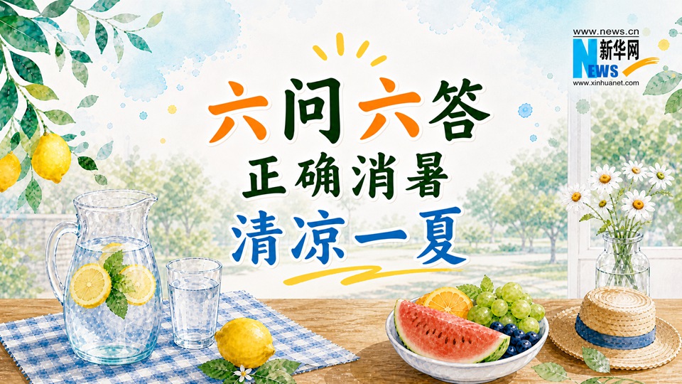 新華網科普丨六問六答，正確消暑清涼一夏