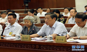 十二屆全國人大常委會(huì)第十次會(huì)議分組審議現(xiàn)場