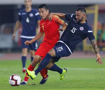 足球&mdash;&mdash;世預賽：中國隊勝關(guān)島隊