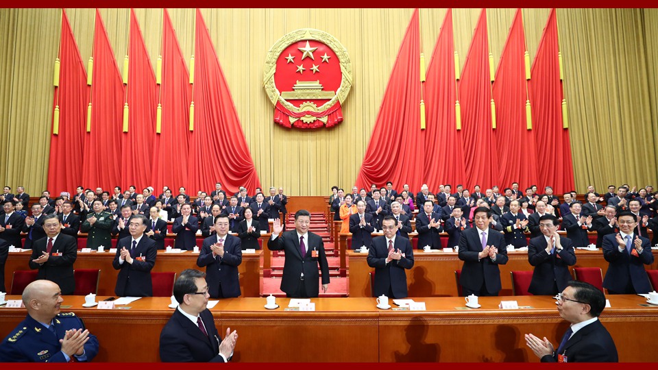 習(xí)近平當選國家主席、中央軍委主席