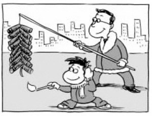 春節若遇霧霾，煙花怎么放？