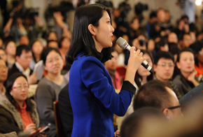現場記者提問