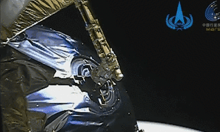 &ldquo;天問一號&rdquo;探測器火星捕獲過程影像來了！