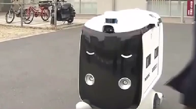 送藥上門 日本&ldquo;送藥機器人&rdquo;試運行