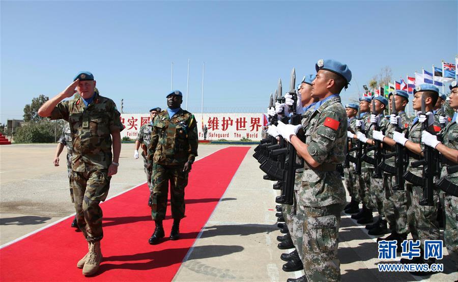 (國際·圖文互動)(1)中國赴黎維和官兵榮獲聯(lián)合國“和平榮譽勛章”