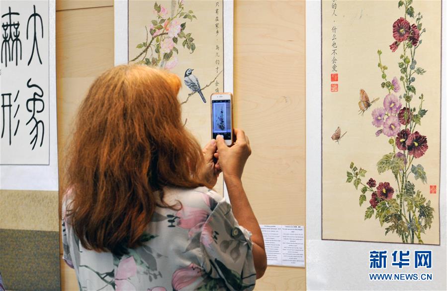 （國際）（1）&ldquo;遠與近&rdquo;中國風格書畫展在拉脫維亞開幕