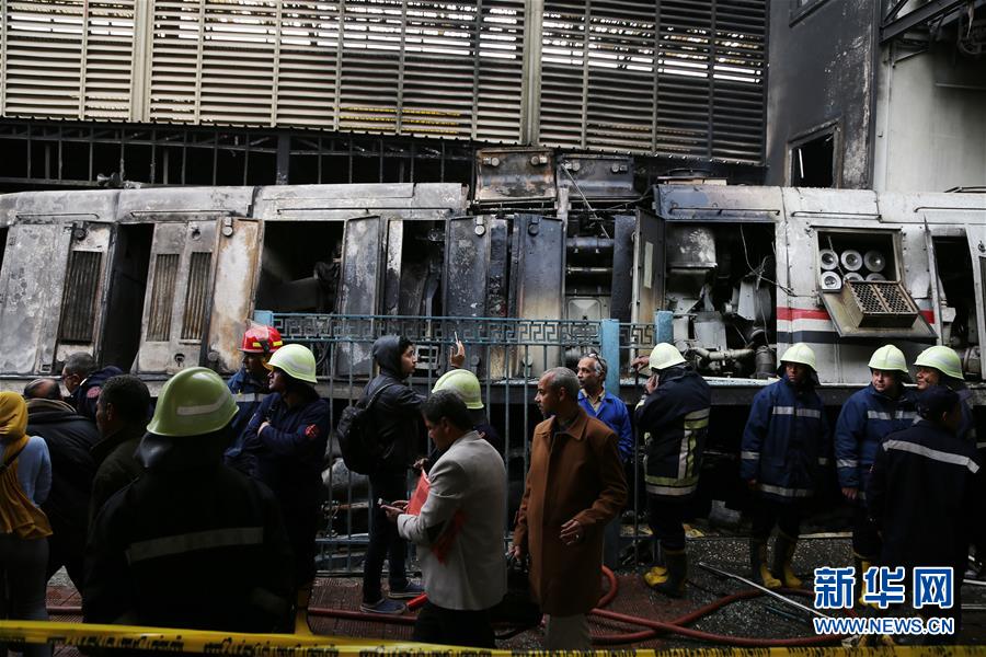 (國際)(6)埃及一火車站發生火災致重大人員傷亡