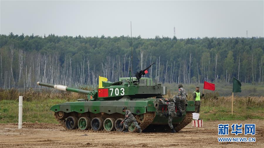 （國際&middot;圖文互動）（4）&ldquo;國際軍事比賽-2020&rdquo;&ldquo;坦克兩項&rdquo;項目單車賽收官　中國隊晉級半決賽