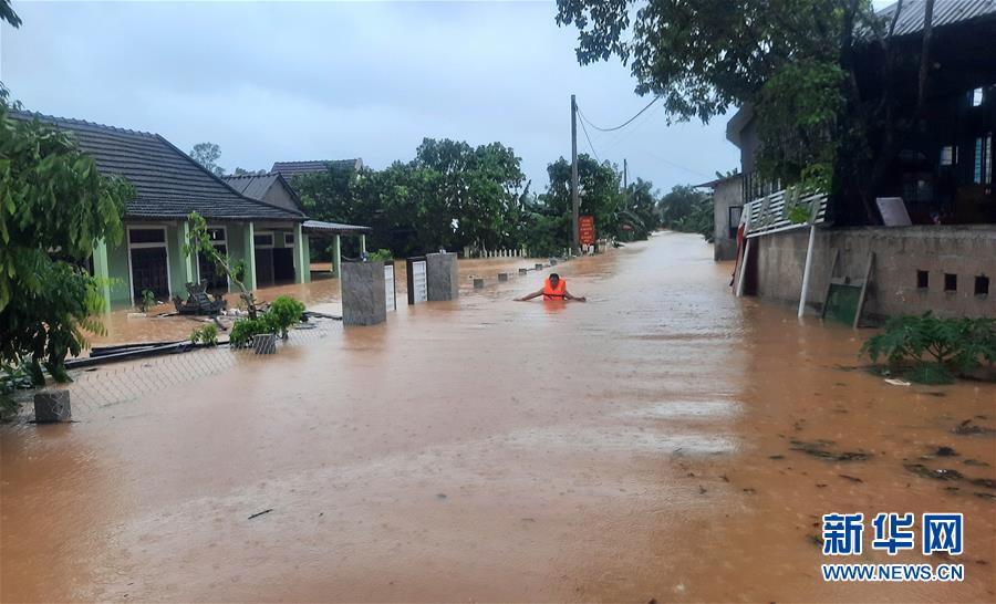 (國際)(1)越南中北部暴雨和洪水致5人死亡