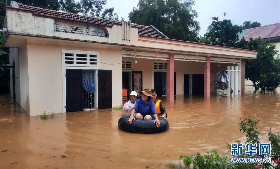 (國際)(3)越南中北部暴雨和洪水致5人死亡