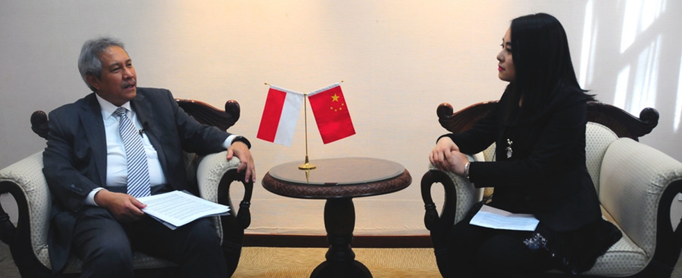 印尼駐華大使蘇更接受新華網(wǎng)&ldquo;兩會(huì)&rdquo;獨(dú)家專訪