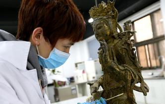 陜西歷史博物館的&ldquo;文物醫生&rdquo;